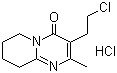 structure of CAS# 93076-03-0, 3-(2-氯乙基)-2-甲基-6,7,8,9-四氢-4H-吡啶并[1,2-a]嘧啶-4-酮盐酸盐