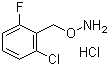 structure of CAS# 93081-15-3, O-[(2-氯-6-氟苯基)甲基]羟胺盐酸盐
