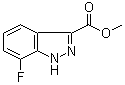 structure of CAS# 932041-13-9, 7-氟-1H-吲唑-3-羧酸甲酯
