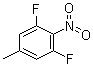 structure of CAS# 932373-92-7, 3,5-Difluoro-4-nitrotoluene