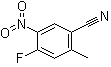 CAS 登录号：932375-18-3, 4-氟-2-甲基-5-硝基苯甲腈