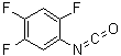 structure of CAS# 932710-67-3, 2,4,5-三氟苯基异氰酸酯