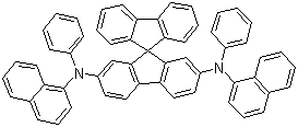 structure of CAS# 932739-76-9, N2,N7-二-1-萘基-N2,N7-二苯基-9,9'-螺二[9H-芴]-2,7-二胺