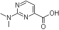 structure of CAS# 933759-45-6, 2-(Dimethylamino)-4-pyrimidinecarboxylic acid