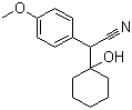 structure of CAS# 93413-76-4, 1-羟基环己基-4-甲氧基苯乙腈
