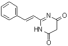 CAS # 934355-24-5, 2-[(1E)-2-Phenylethenyl]-4,6(1H,5H)-pyrimidinedione