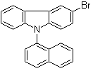 structure of CAS# 934545-83-2, 9-(1-萘基)-3-溴咔唑
