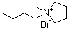 structure of CAS# 93457-69-3, N-Butyl-N-methylpyrrolidinium bromide