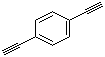 1,4-二乙炔基苯分子结构 (CAS 935-14-8)