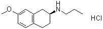 CAS # 93503-09-4, (S)-1,2,3,4-Tetrahydro-7-methoxy-N-propyl-2-naphthalenamine hydrochloride