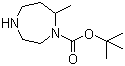 structure of CAS# 935843-93-9, tert-Butyl 7-methyl-1,4-diazepane-1-carboxylate