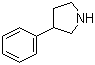 structure of CAS# 936-44-7, 3-苯基吡咯烷