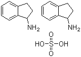 CAS 登录号：936474-09-8, 1-氨基茚满硫酸盐