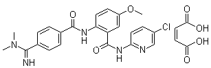 structure of CAS# 936539-80-9, Betrixaban maleate