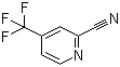 structure of CAS# 936841-69-9, 2-氰基-4-三氟甲基吡啶