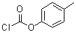 CAS # 937-62-2, p-Tolyl chloroformate, 4-Tolyl chloroformate, Chloroformic acid p-tolyl ester, p-Methylphenoxycarbonyl chloride, p-Methylphenyl chlorocarbonate