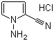 structure of CAS# 937046-97-4, 1-氨基-1H-吡咯-2-甲腈盐酸盐