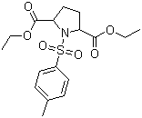 CAS 登录号：93725-00-9, 1-对甲苯磺酰基-2,5-吡咯烷二羧酸二乙酯