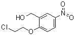 2-(2-Chloroethoxy)-5-nitrobenzenemethanol molecular structure (CAS 937273-30-8)