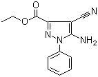 CAS # 93764-93-3, Ethyl 5-amino-4-cyano-1-phenyl-1H-pyrazole-3-carboxylate, 5-Amino-4-cyano-1-phenyl-1H-pyrazole-3-carboxylic acid ethyl ester