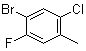structure of CAS# 93765-83-4, 1-溴-5-氯-2-氟-4-甲基苯