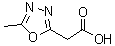 structure of CAS# 937684-91-8, 5-Methyl-1,3,4-oxadiazole-2-acetic acid