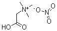 1-Carboxy-N,N,N-trimethylmethanaminium nitrate molecular structure (CAS 93778-42-8)