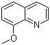 CAS # 938-33-0, 8-Methoxyquinoline, Methyl 8-quinolyl ether