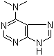 structure of CAS# 938-55-6, 6-二甲基氨基嘌呤