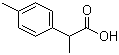 CAS 登录号：938-94-3, 2-(4-甲基苯基)丙酸, 2-对甲苯基丙酸