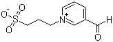 structure of CAS# 93803-27-1, 3-甲酰基-1-(3-磺酸丙基)吡啶鎓