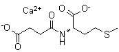 CAS 登录号：93805-87-9, N-(3-羧基-1-氧代丙基)-DL-蛋氨酸钙盐