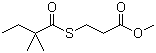 CAS # 938063-63-9, 3-[(2,2-Dimethyl-1-oxobutyl)thio]propanoic acid methyl ester
