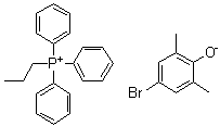 CAS # 93839-47-5, Triphenylpropylphosphonium salt with 4-bromo-2,6-dimethylphenol (1:1)
