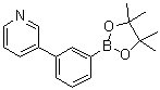 structure of CAS# 939430-30-5, 3-(3-(4,4,5,5-四甲基-1,3,2-二氧硼杂环戊烷-2-基)苯基)吡啶