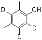 CAS 登录号：93951-75-8, 4,6-二甲基苯酚-2,3,5-d<sub>3</sub>