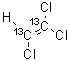1,1,2-Trichloroethylene-<sup>13</sup>C<sub>2</sub> molecular structure (CAS 93952-00-2)