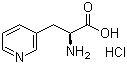 structure of CAS# 93960-20-4, 3-(3-吡啶基)-L-丙氨酸盐酸盐