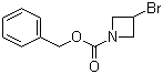 structure of CAS# 939759-25-8, 3-溴-1-氮杂环丁烷甲酸苄酯
