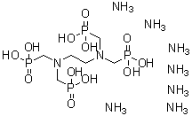 CAS 登录号：93983-12-1, [1,2-乙烷二基二[次氮基二(亚甲基)]]四膦酸七铵盐
