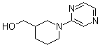 CAS 登录号：939986-03-5, 1-(2-吡嗪基)-3-哌啶甲醇