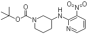 CAS 登录号：939986-16-0, 3-[(3-硝基-2-吡啶基)氨基]-1-哌啶甲酸叔丁酯