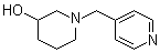 structure of CAS# 939986-41-1, 1-(4-吡啶基甲基)-3-哌啶醇
