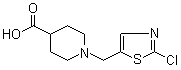 CAS 登录号：939986-49-9, 1-[(2-氯-5-噻唑基)甲基]-4-哌啶甲酸
