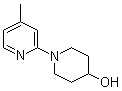 structure of CAS# 939986-80-8, 1-(4-甲基-2-吡啶基)-4-哌啶醇