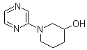 CAS 登录号：939986-87-5, 1-(2-吡嗪基)-3-哌啶醇
