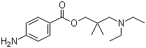 CAS # 94-15-5, Dimethocaine, 3-Diethylamino-2,2-dimethylpropyl 4-aminobenzoate, 4-Aminobenzoic acid 3-(diethylamino)-2,2-dimethylpropyl ester, Larocaine, NSC 68927
