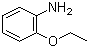 CAS 登录号：94-70-2, 邻氨基苯乙醚, 2-氨基苯乙醚, 邻乙氧基苯胺