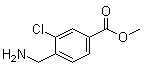 structure of CAS# 940062-11-3, 4-(氨基甲基)-3-氯苯甲酸甲酯