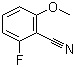 structure of CAS# 94088-46-7, 2-氟-6-甲氧基苯腈
